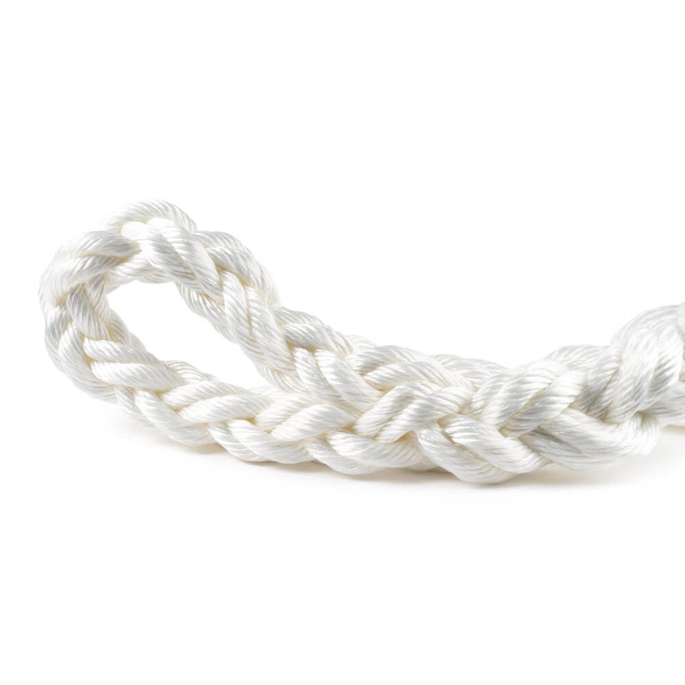 Kinetic towing rope with a splice