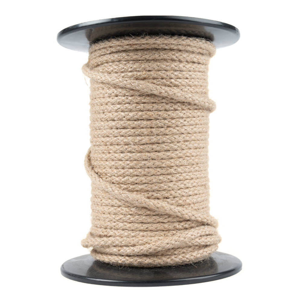 Jute rope braided 3 mm to 8 mm