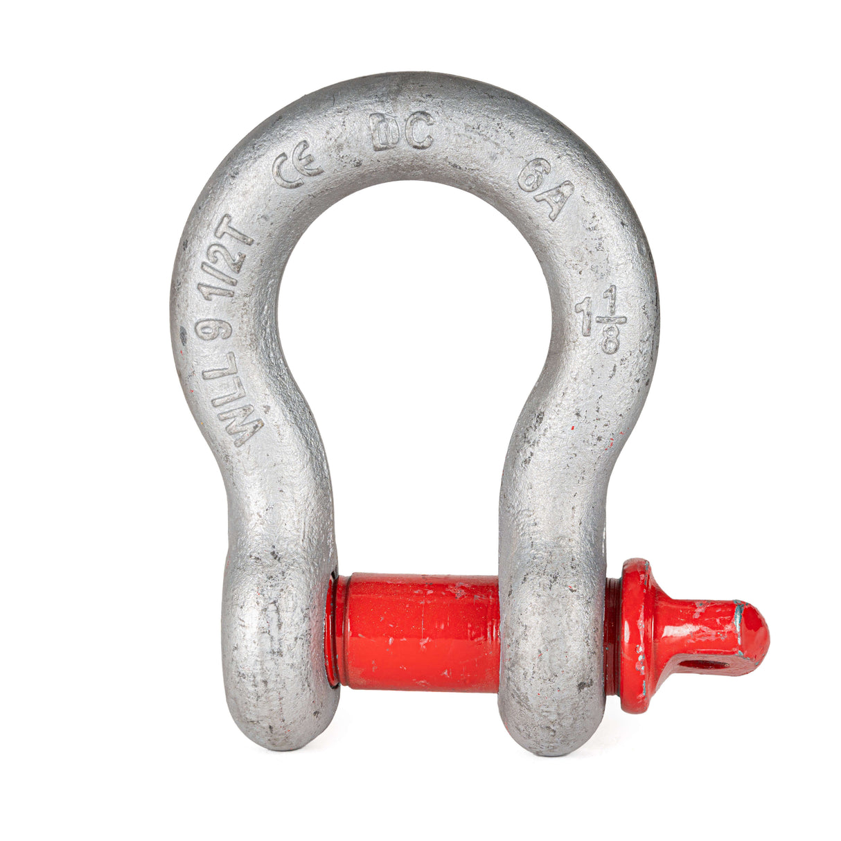 Harp closure certified 9.5 tons with breast bolt 32 mm thick.