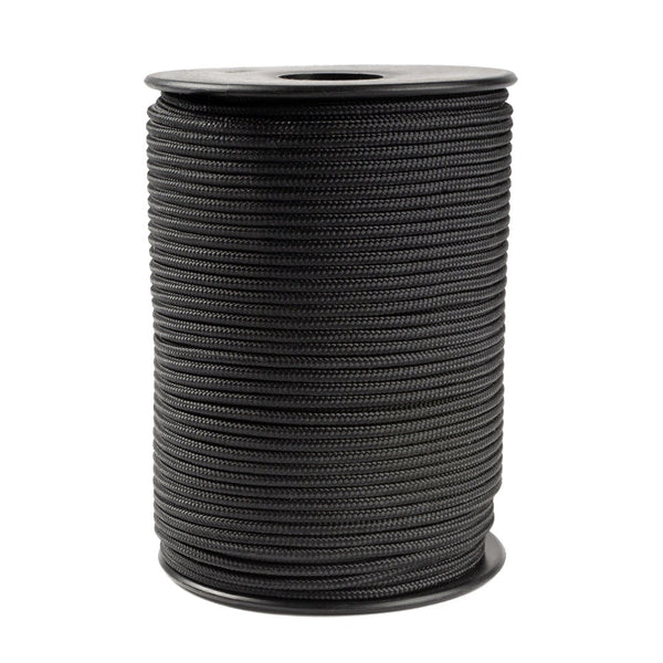 3 mm schwarzes Kevlarkabel mit Polyesterhülle