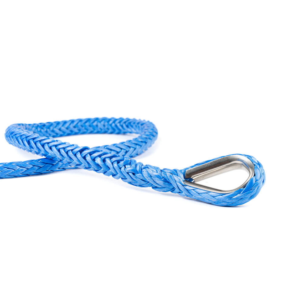 Prorope HMPE Winch Extension Line with Stainless Steel Eyes
