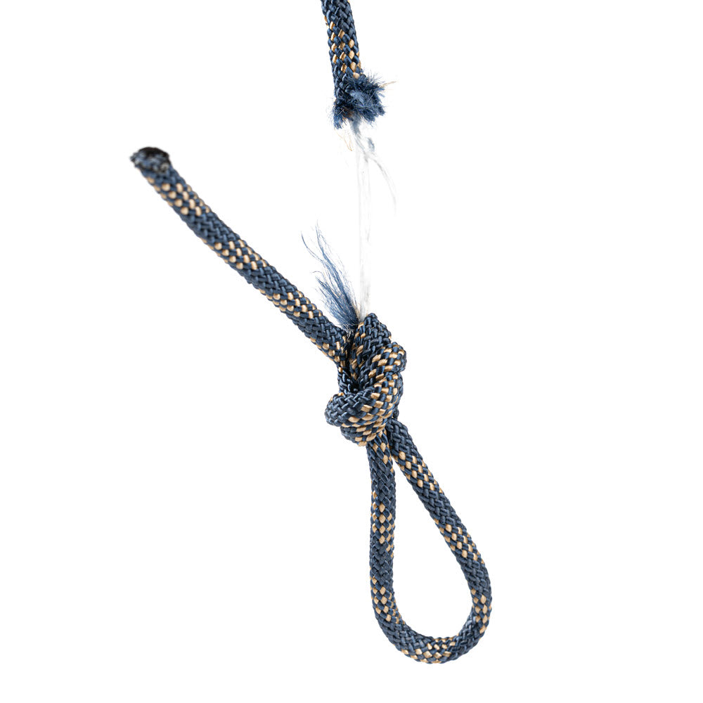 5mm HMPE Blue / Gold Cord - Breaking Strength Test with a figure-eight knot