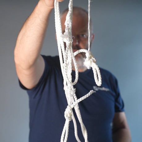 8 mm Nylon — Breaking Strength Test with a figure-eight knot