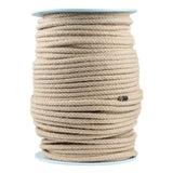 Braided hemp rope