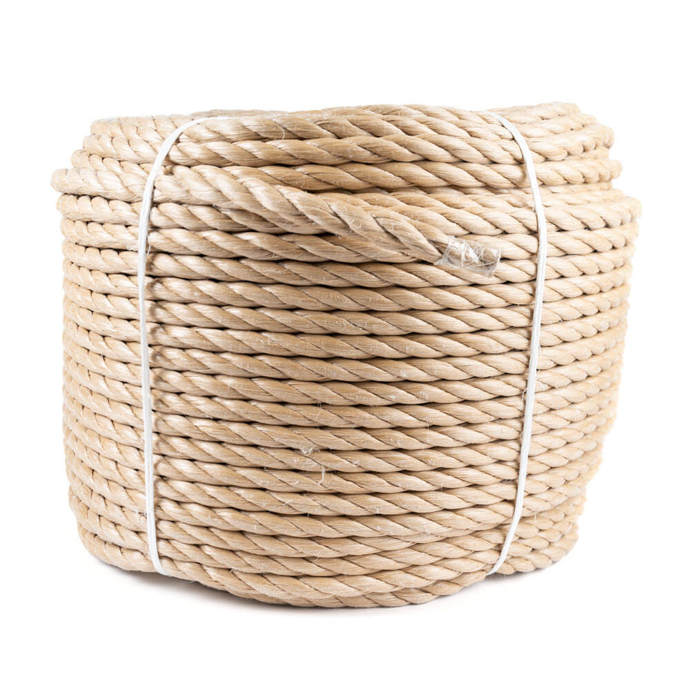 Polypropylenseil schwarz 4-40 mm