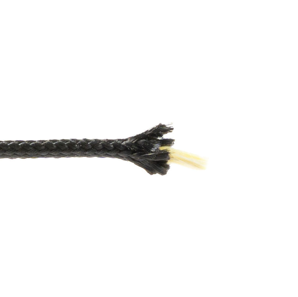Kevlar koord 2 mm polyester mantel met gele kevlar aramide kern