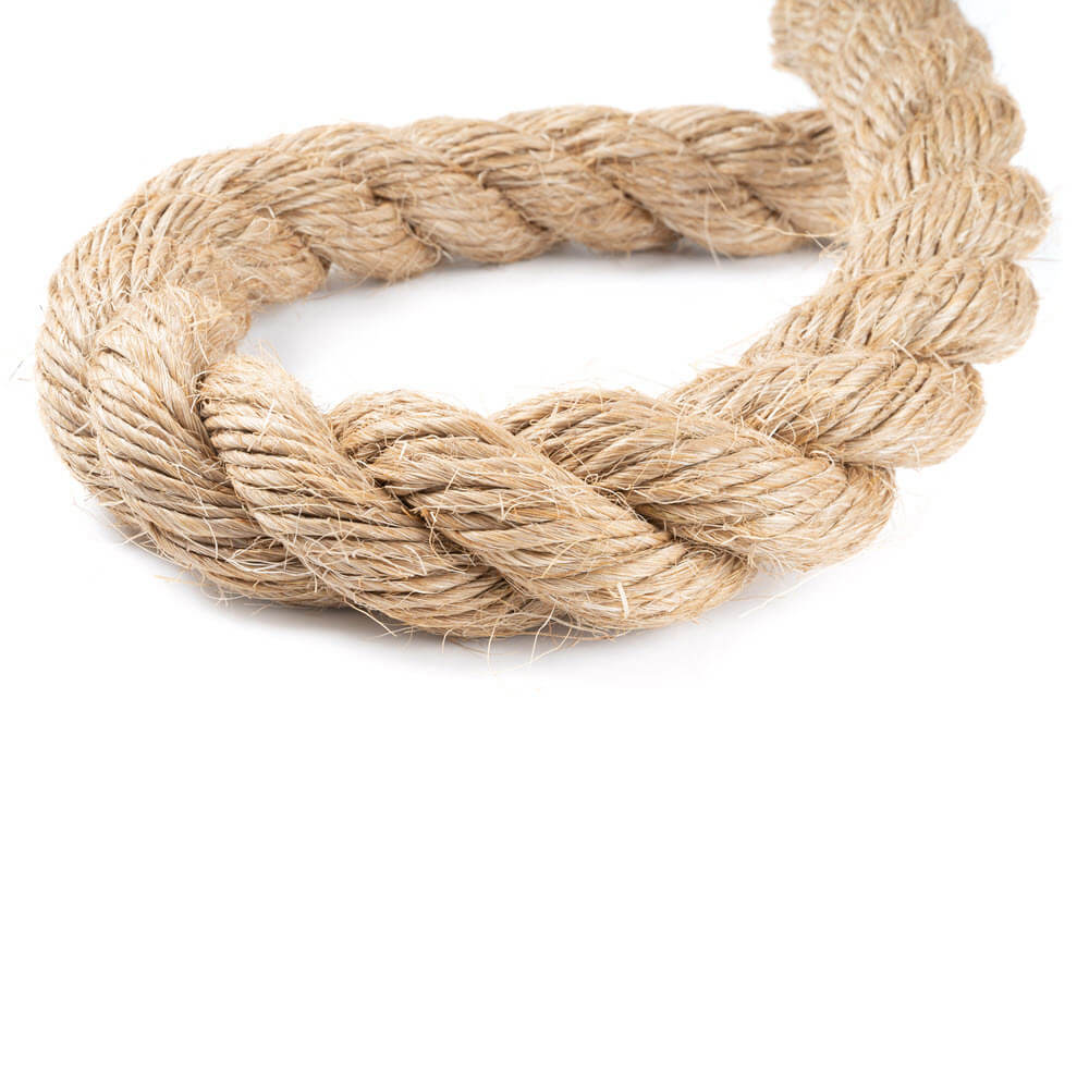 manila rope 48 mm per meter - naturel rope