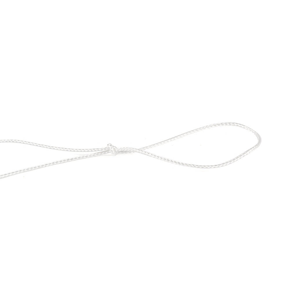 1.5 mm thin, high-strength Dyneema rope in white per
