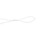 1.5 mm thin, high-strength Dyneema rope in white per