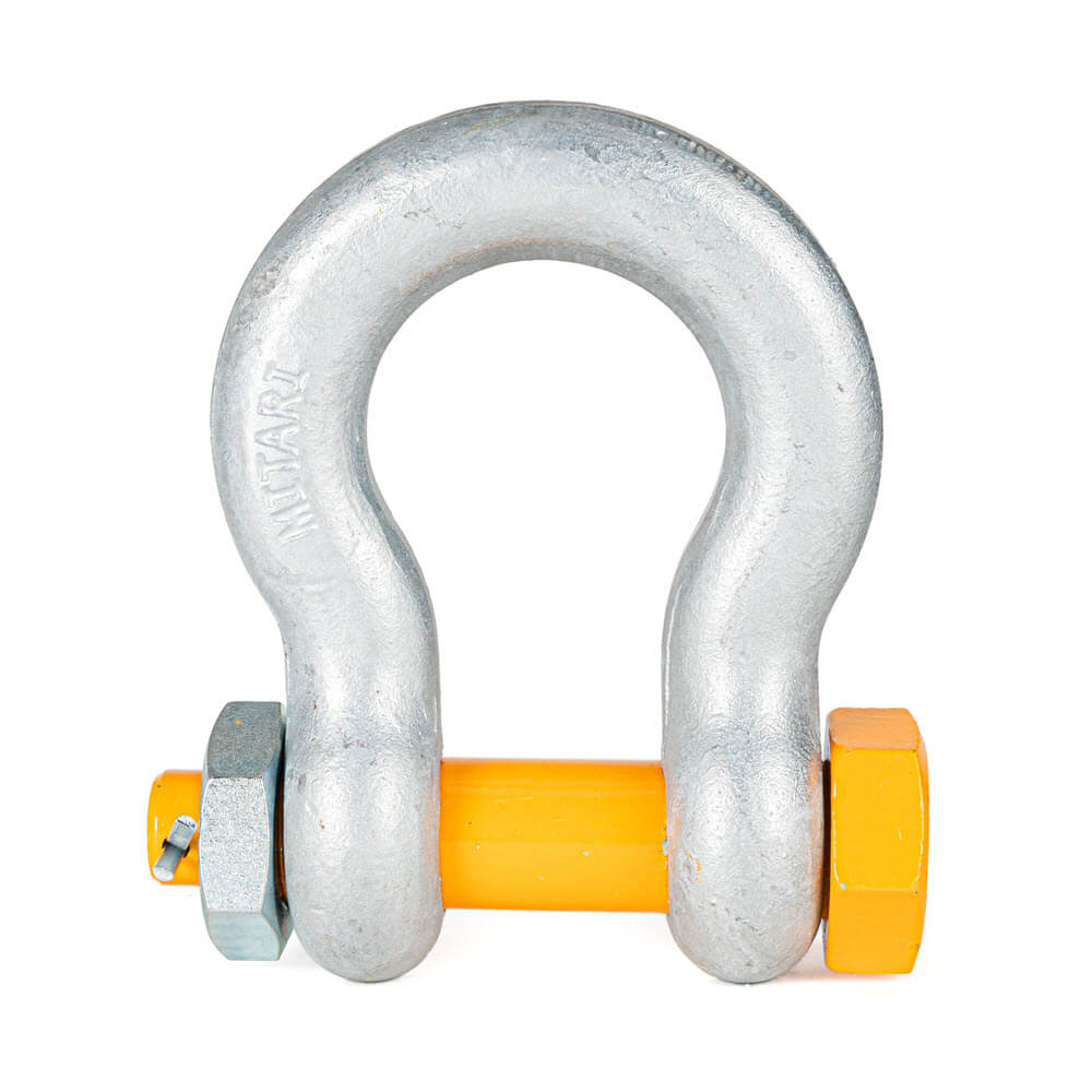 D-Ring Shackle SWL 12 tons. Pin thickness 35 mm