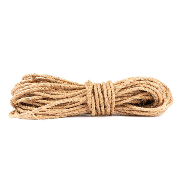 Bundle of 8 mm manila guy line for tents