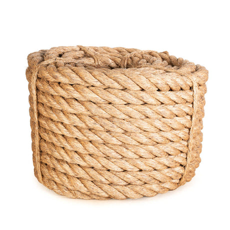 Manila rope 38 mm diameter coil 55 meters