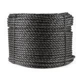 Polyprop rope black 4-40 mm