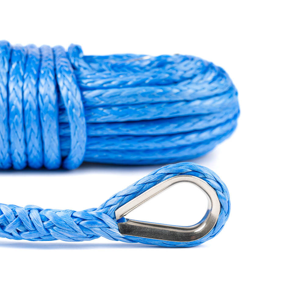 Prorope HMPE Winch Extension Line with Stainless Steel Eyes