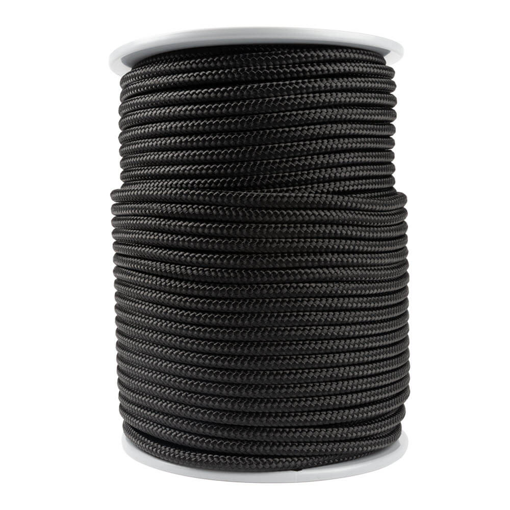 7 mm schwarze Nylon-Zugschnur für Schnelllauf- und Sektionaltore